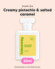 hideaway. Pistachio Paradise perfume 50ml bottle, vegan and handmade on the Gold Coast