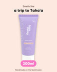 hideaway. Vanilla Caramel Shower Mousse, 200ml, vegan and made in Australia