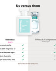 hideaway. Diamond Kiss perfume compared to Tiffany & Co Signature, same scent profile and up to 30% fragrance oil, made in Australia, vegan and cruelty free