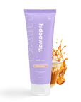 Creamy body wash with a warm vanilla caramel scent. Indulgent, hydrating, and gently cleansing.