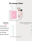 hideaway. Flower Power perfume compared to Viktor & Rolf Flowerbomb, same scent profile and up to 30% fragrance oil, made in Australia, vegan and cruelty free