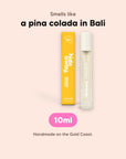 hideaway. Pineapple Coconut Perfume 10ml, vegan and made in Australia