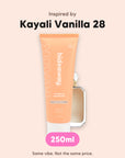 hideaway. Vanilla Delight Conditioner, inspired by Kayali Vanilla 28, 250ml, made in Australia