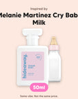 hideaway. Sugar Baby perfume 50ml beside the Melanie Martinez Cry Baby Milk bottle it is inspired by, handmade on the Gold Coast