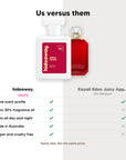 hideaway. Apple Crush perfume compared to Kayali Eden Juicy Apple, same scent profile and up to 30% fragrance oil, made in Australia, vegan and cruelty free