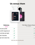hideaway. Sweet Chaos perfume compared to YSL Black Opium Neon, same scent profile and up to 30% fragrance oil, made in Australia, vegan and cruelty free