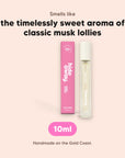 hideaway. Musk Sticks Perfume 10ml, vegan and made in Australia