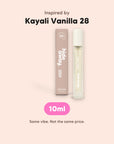 hideaway. Vanilla Delight Perfume 10ml, inspired by Kayali Vanilla 28, made in Australia