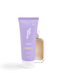 Gentle scrub with a sweet vanilla bean scent. Smooths skin and leaves it soft and glowy.