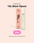 hideaway. Black Essence Perfume 10ml, inspired by YSL Black Opium, made in Australia