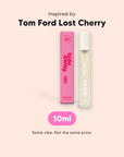 hideaway. Cheeky Cherry Perfume 10ml, inspired by Tom Ford Lost Cherry, made in Australia