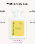 What's inside hideaway. Pistachio Paradise perfume, up to 30% fragrance oil, 50ml eau de parfum, vegan and cruelty free, made on the Gold Coast, rated 4.62 from 47 reviews