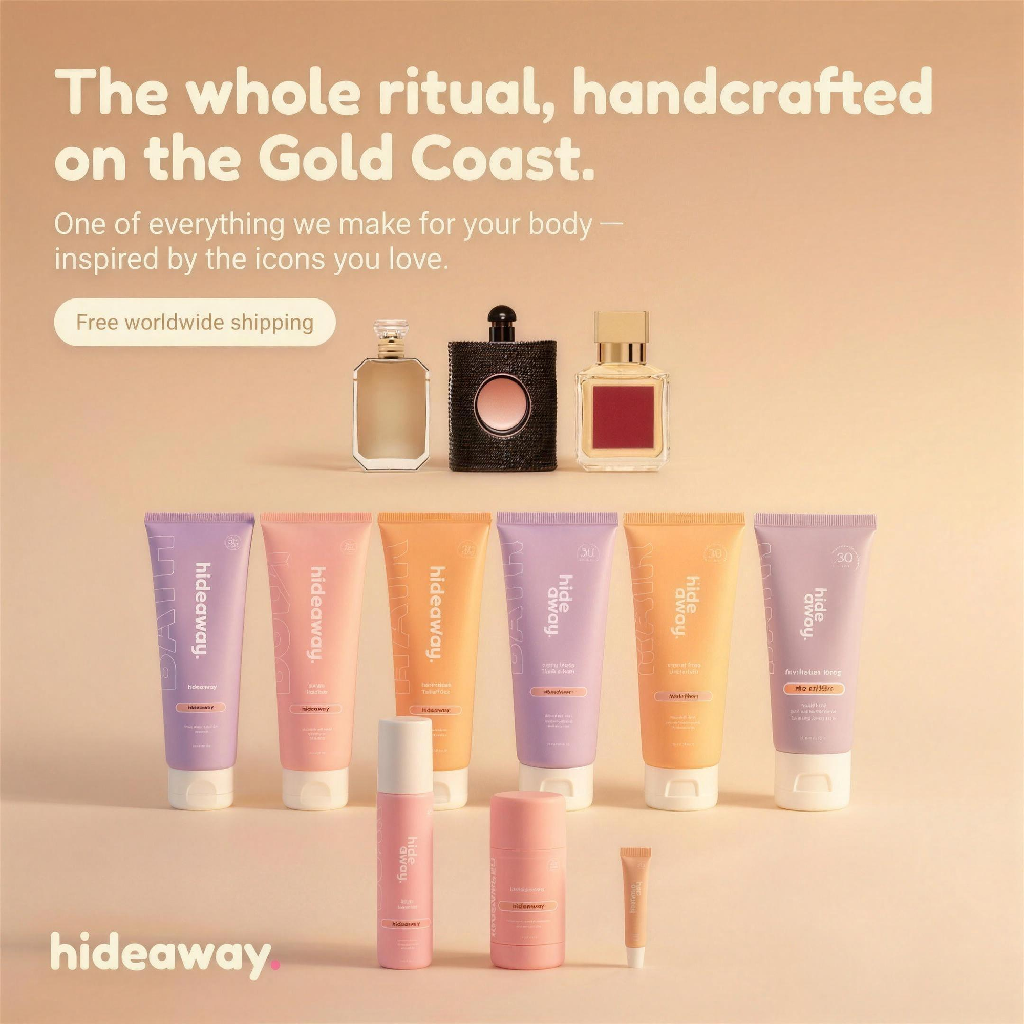 The whole ritual, handcrafted on the Gold Coast — the Worldwide Everything Box